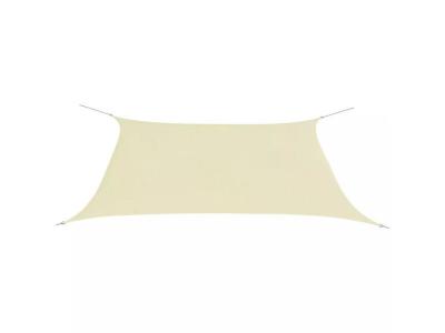 VIDAXL  - Parasol en tissu Oxford rectangulaire 2 x 4 m Cr&egrave;me Cr&egrave;me
