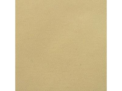 VIDAXL Parasol en tissu Oxford triangulaire 3,6x3,6x3,6 m Beige  Beige