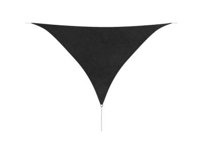 VIDAXL Parasol en tissu Oxford triangulaire 5x5x5 m Anthracite