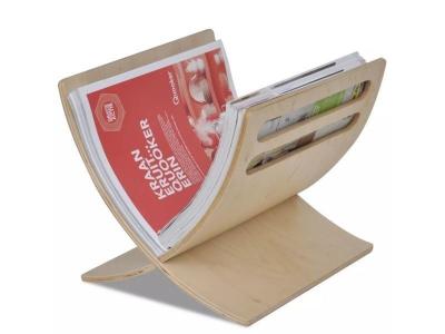 Etag&egrave;re &agrave; magazines en bois Naturel