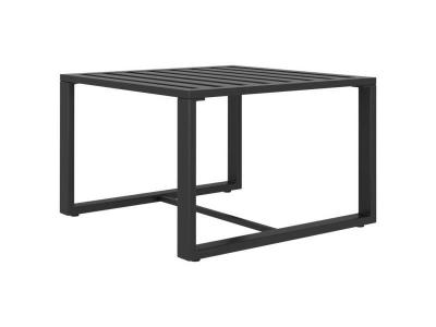 VIDAXL  salon de jardin 5 pcs avec coussins aluminium anthracite 49232