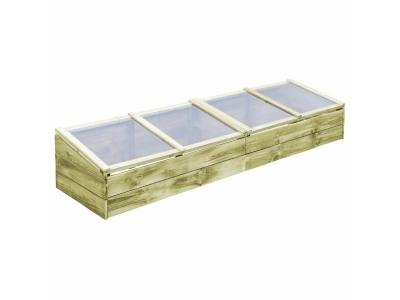 VIDAXL Serre Bois de pin impr&eacute;gn&eacute; 200x50x35 cm  - N/A