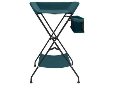 VIDAXL  table &agrave; langer vert fer