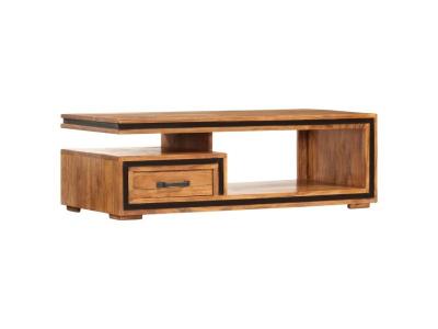 VIDAXL  - Table basse 100x45x33 cm Bois d'acacia solide Brun