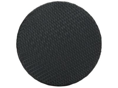 VIDAXL  table de jardin noir 60,5x106 cm r&eacute;sine tress&eacute;e 45856 