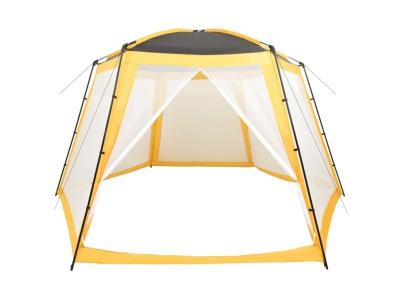VIDAXL  tente de piscine tissu 500x433x250 cm jaune