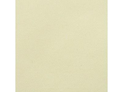 VIDAXL  - Voile de parasol Tissu Oxford Carr&eacute; 2 x 2 m Cr&egrave;me Cr&egrave;me