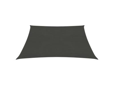 VIDAXL Voile d'ombrage 160 g/m&sup2; Anthracite 6x6 m pehd  Anthracite