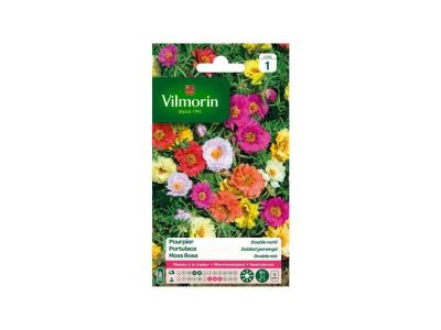 VILMORIN Graines de Pourpier Grande Fleur Double Vari&eacute; 