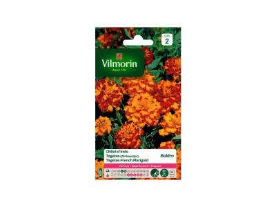 VILMORIN  Sachet graines de fleurs &OElig;illet d'Inde BOLERO