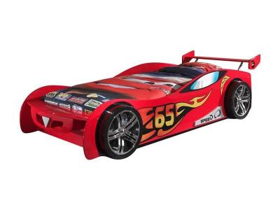 VIPACK Lit enfant voiture ""lemans"" rouge