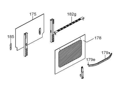CANDY Vitre De Porte Exterieure Rep 178 Pour Cuisiniere  - 42808956