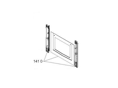 WHIRLPOOL Vitre Exterieure Porte De Four Rep1410 Pour Four  - 481245059851