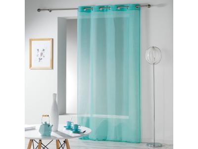Panneau a oeillets 140 x 280 cm etamine crash telma Bleu