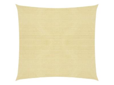 HELLOSHOP26 Voile d ombrage 160 g/m&sup2; 6 x 6 m pehd beige