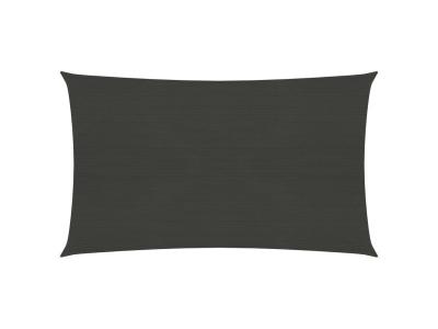 HELLOSHOP26  - Voile d'ombrage 160 g/m&sup2; 6 x 8 m pehd anthracite