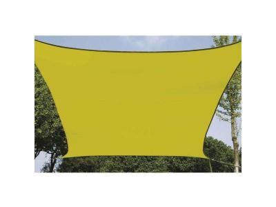 PEREL  VOILE SOLAIRE - CARR&Eacute; - 3.6 x 3.6 m - COULEUR: VERT LIME