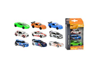 MAJORETTE Voitures  Premium Racing : Set 3 aille Unique Coloris Unique