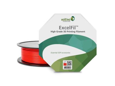 VOLTIVO  excelfil 3d druck filament, abs, 2,85mm - kirschrot