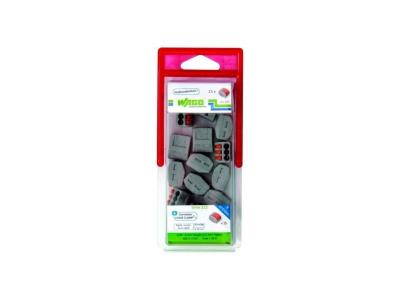 WAGO  Blister de 15 bornes 3x2,5mm&sup2;