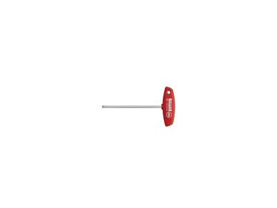 WIHA  Cl&eacute; m&acirc;le six pans avec manche en T (334R) 4 mm, 150 mm - 22170