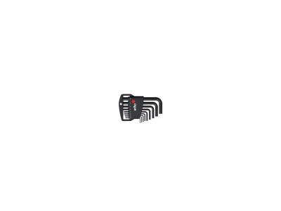WIHA  350H9 Jeu de cl&eacute;s coud&eacute;es 6 pans Avec support de rangement (Import Allemagne)