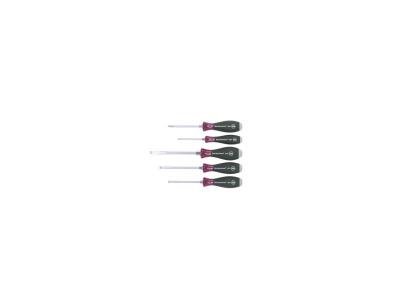 WIHA Juego de destornilladores MicroFinish 5533MF HK5 SATZ 5-tlg; Schlitz/PH
