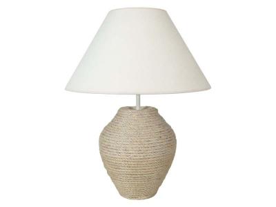 TOSEL Cordes-vase lampe a poser verre 45x45x55 cm 63354 