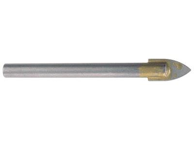 WOLFCRAFT  - 1 foret pour verre et carrelage &oslash;4 mm L:100 mm - 7978010