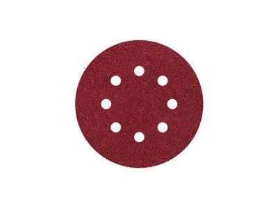 WOLFCRAFT  2072000 5 Disques Abrasifs Auto-agrippants &Oslash; 125 Mm, Perfor&eacute;s, Corindon Grains 400