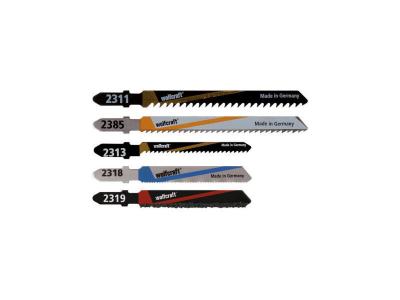 WOLFCRAFT  5 lames scie sauteuse en queue en t