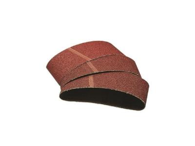 WOLFCRAFT Lot de 6 Bandes Abrasives, Grain 40, Dimensions 75 x 533 mm, pour Ponceuse &agrave; Bande  3101000