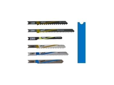 WOLFCRAFT Kit de lames de scie sauteuse 10 pi&egrave;ces, empreinte en U-2356000 - 