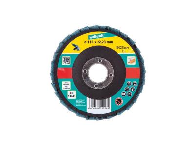 WOLFCRAFT  8423099 Disque lamelle fibre pour Meuleuse G280 &oslash; 115 vrac
