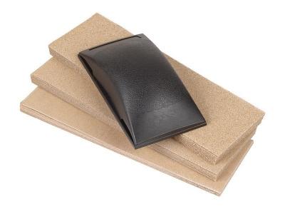 WOLFCRAFT  - Lot de pon&ccedil;age &agrave; main avec 50 patins abrasifs - 2898000