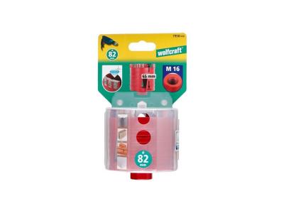 WOLFCRAFT  Tr&eacute;pan diamant parpaing P70 - Diam&egrave;tre: 82 mm