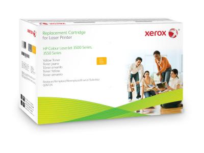 XEROX  XRC Toner HP CLJ Series 3500/3550 Jaune Q2672A Autonomie 4500 Impressions