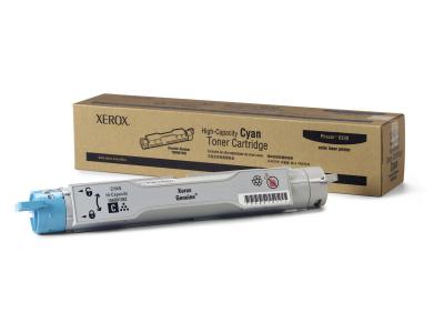 XEROX Toner Cyan Haute Capacit&eacute; pour  Phaser 6300