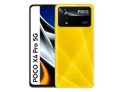 XIAOMI Poco x4 pro 5g 8gb+256gb jaune, 5g smartphone, 6,67""amoled fhd+ 120hz, snapdragon 5g processeur, appareil photo 108mp 