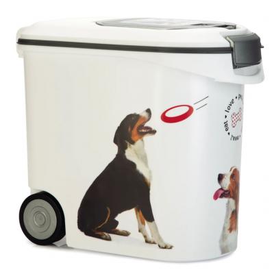 CURVER Conteneur &agrave; croquettes  pour chien - jusqu'&agrave; 12 kg de croquettes