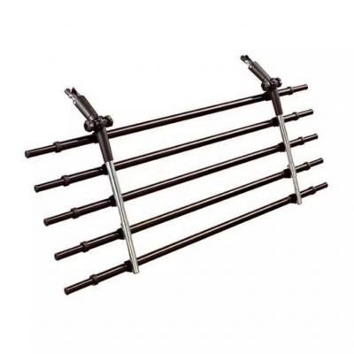 FLAMINGO  Protection pour chiens 5 poteaux Walky Barrier M&eacute;tal 5283060