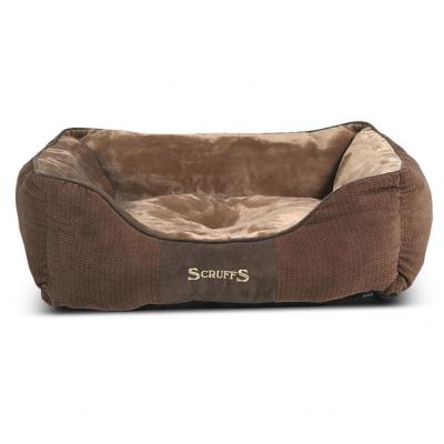 SCRUFFS  Panier Chester Chocolat, taille M