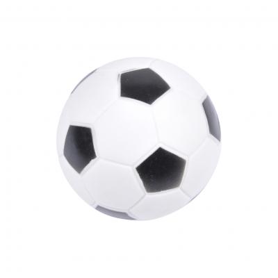 PARIS PRIX Balle de foot sonore pour chien - NOIR/BLANC - &Oslash;9,2 cm