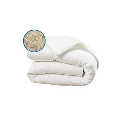 OLYMPE LITERIE  - Couette sweetness 240x260 cm Laine pure - Blanc
