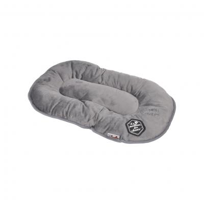 L3C Coussin flocon Patchy - 53 cm - Gris et noir - Pour chien