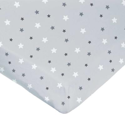 DOMIVA Drap housse imprim&eacute; &eacute;toiles multicolores - Perle - 70 x 140 cm