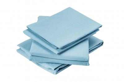 TOISON D OR&NBSP; Drap plat en coton lav&eacute; 180x290 cm 