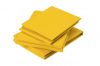 TOISON D OR&NBSP; Drap plat en coton lav&eacute; 180x290 cm 