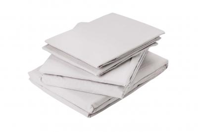 TOISON D OR&NBSP; Drap plat en coton lav&eacute; 180x290 cm 