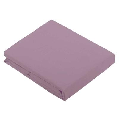  Drap plat uni en 100 % coton 240x310 cm 
